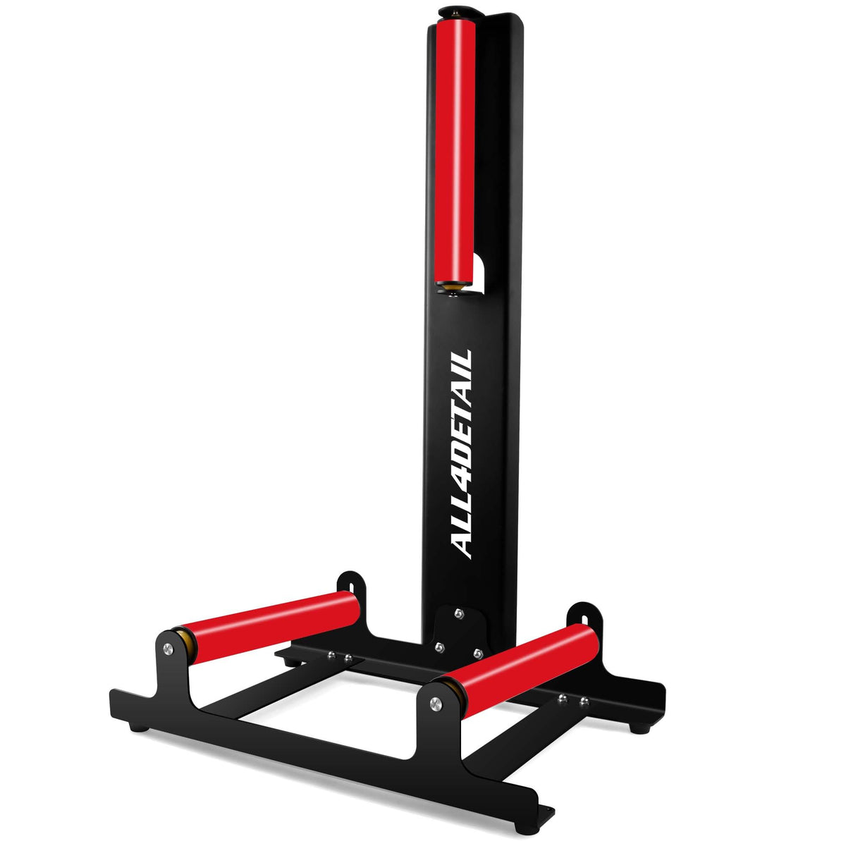 ALL4DETAIL 360° Rolling Wheel Stand front view enables efficient wheel cleaning