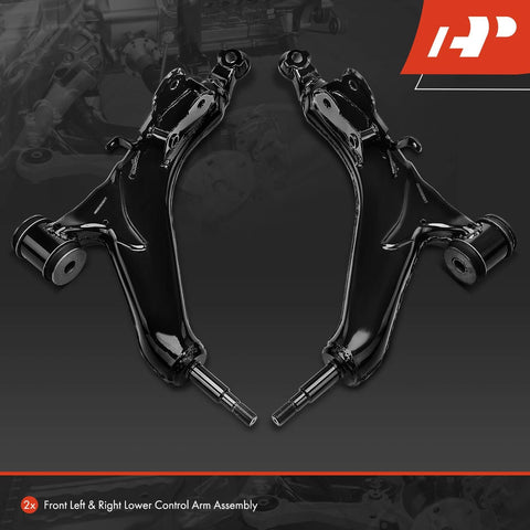 A-Premium front right lower control arm with bushing for Lexus, supports stable handling