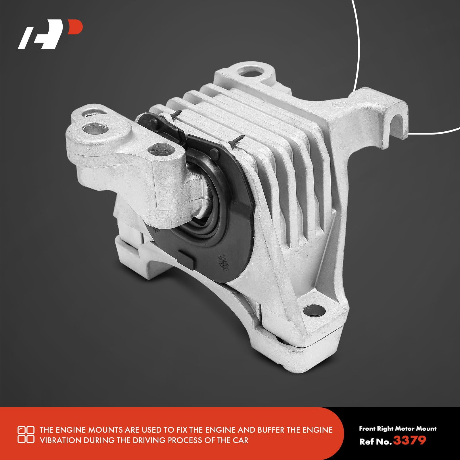 A-Premium Jeep Cherokee fitment ensures secure mounting for V6 engines.