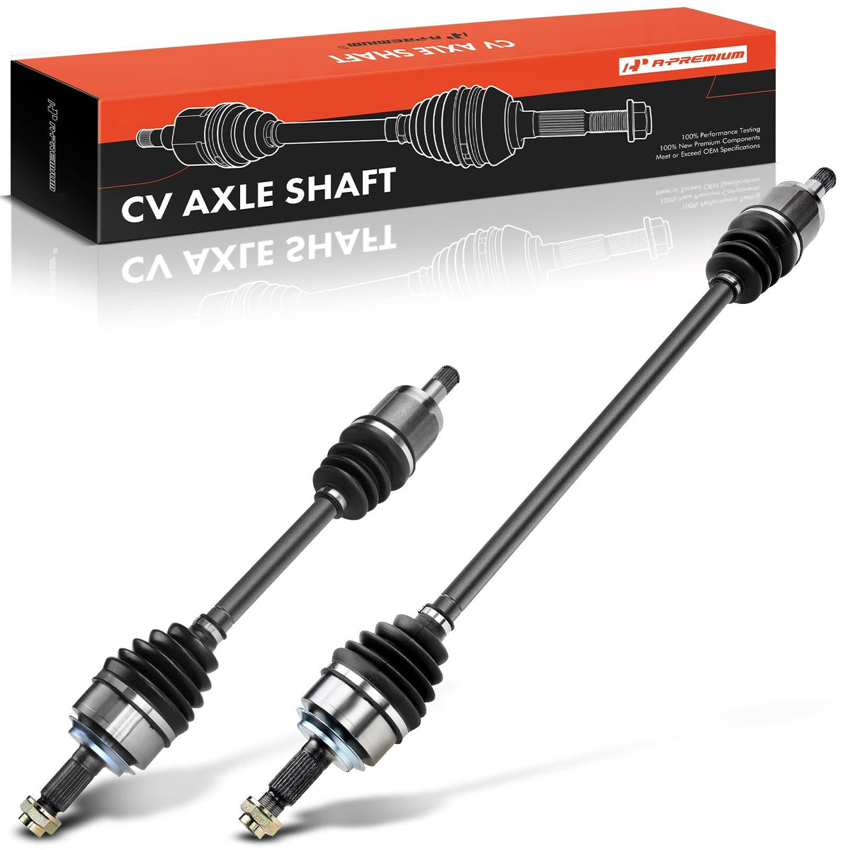 A-Premium front CV axle left side for Honda Civic, reliable power transfer.
