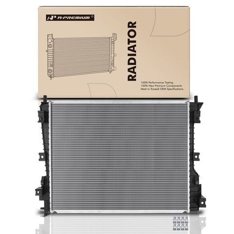 A-Premium radiator fits Mustang 2011-2014 V6/V8 for confident replacement.
