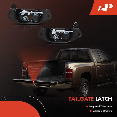 A-Premium fleetside latch rods for proper tailgate alignment