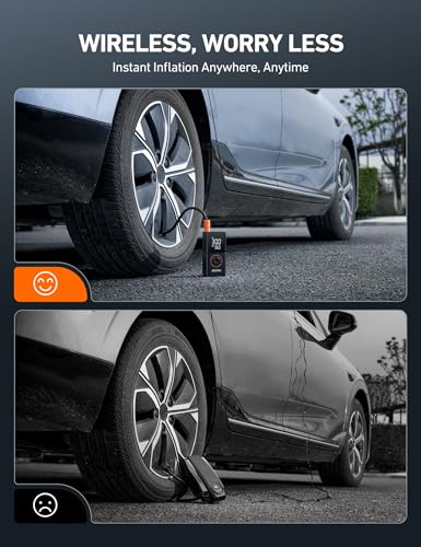 AstroAI L7 smart modes simplify inflating cars, motorcycles, bikes, and balls.