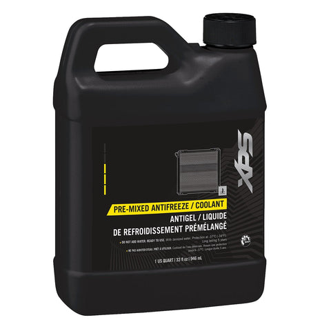 BRP Sea-Doo 1L premixed antifreeze bottle for BRP engines, delivering reliable heat transfer for easy maintenance.