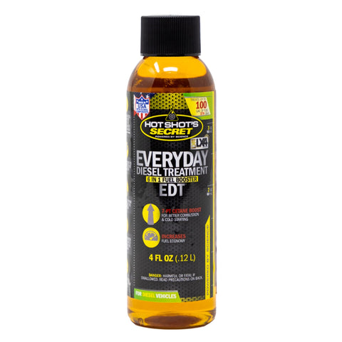Hot Shot's Secret EDT bottle pour for easy at-fill usage and smoother starts