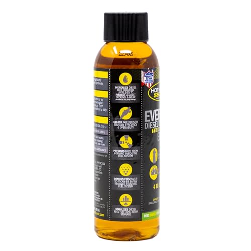 Hot Shot's Secret EDT injector cleaner improving fuel delivery and reducing deposits