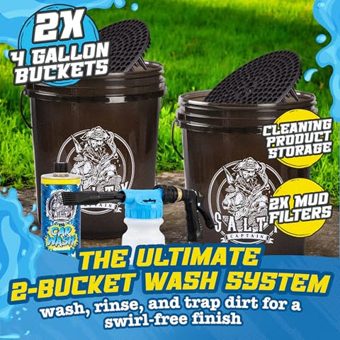 Salty Captain Drip Dry Hydro Coat speeds drying with hydrophobic shine.