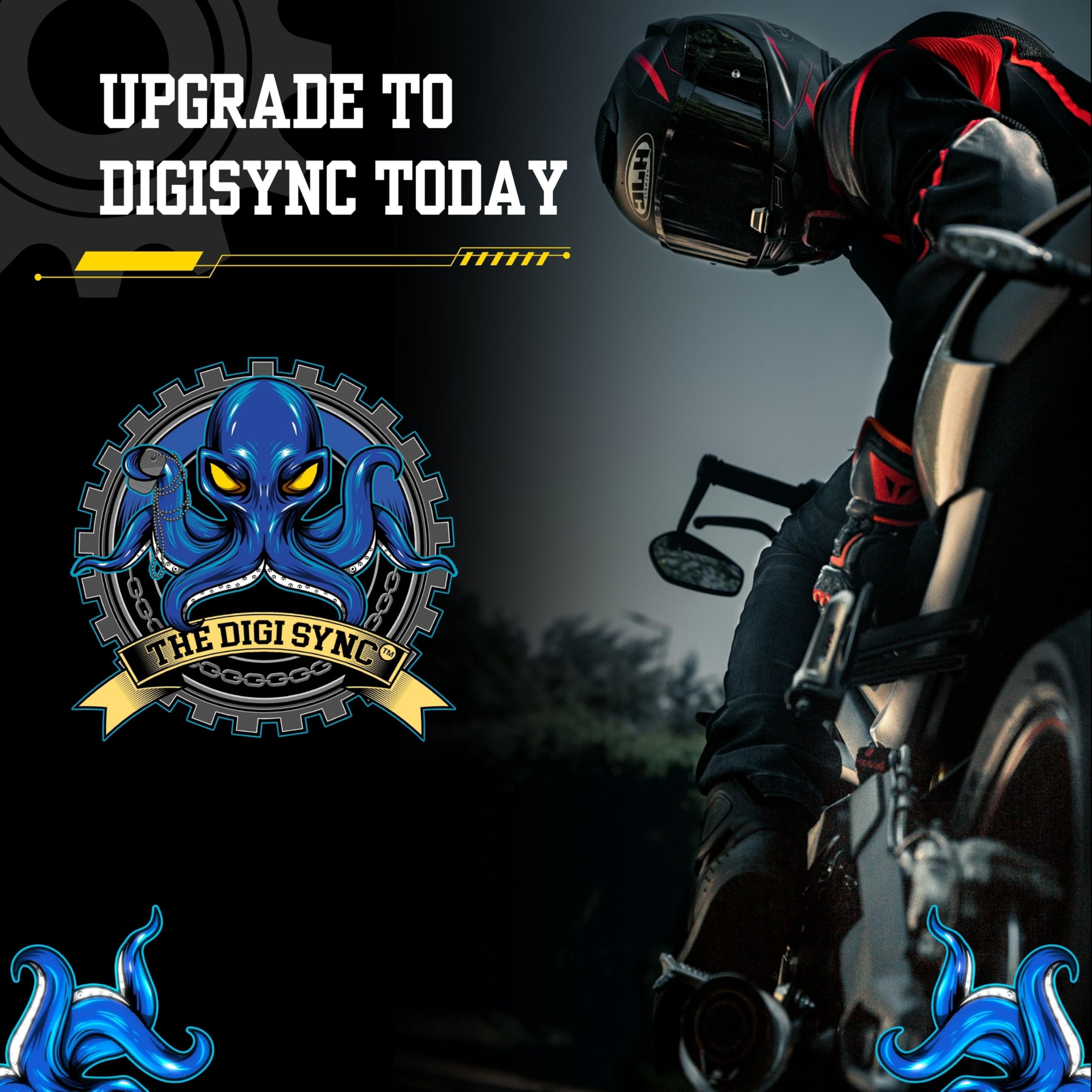 The Digi Sync dual-throttle bodies setup is ideal for twin-carb engines.