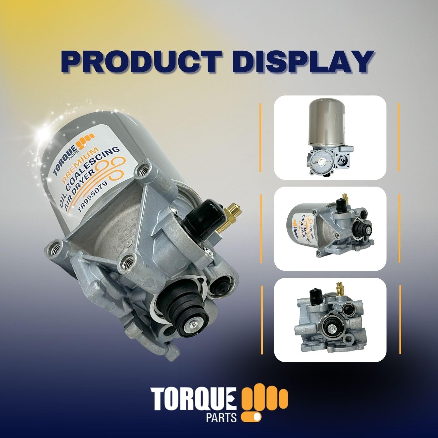 Torque R955079 compact housing designed for tight engine bays.