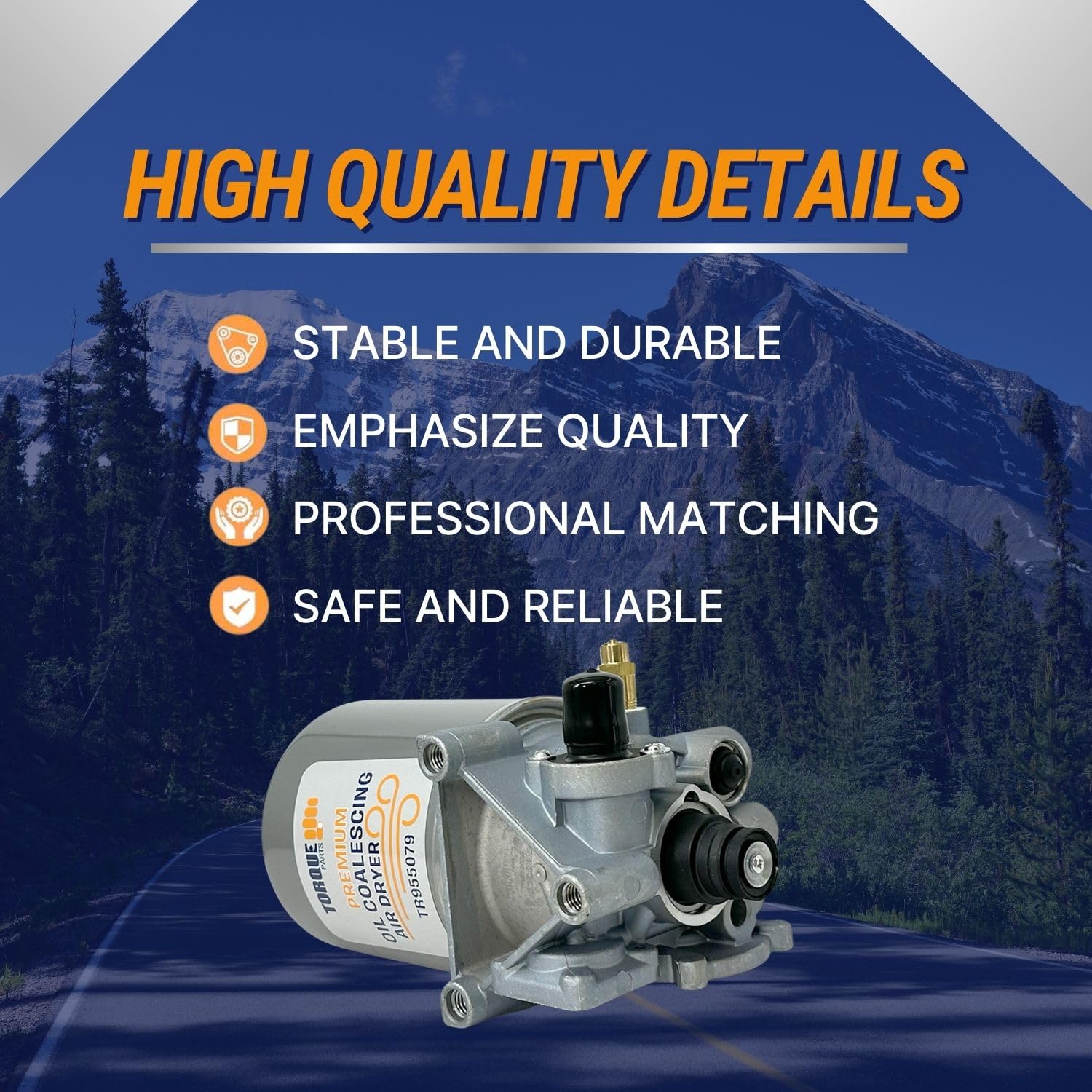 Torque R955079 wiring connectors streamline electrical setup.